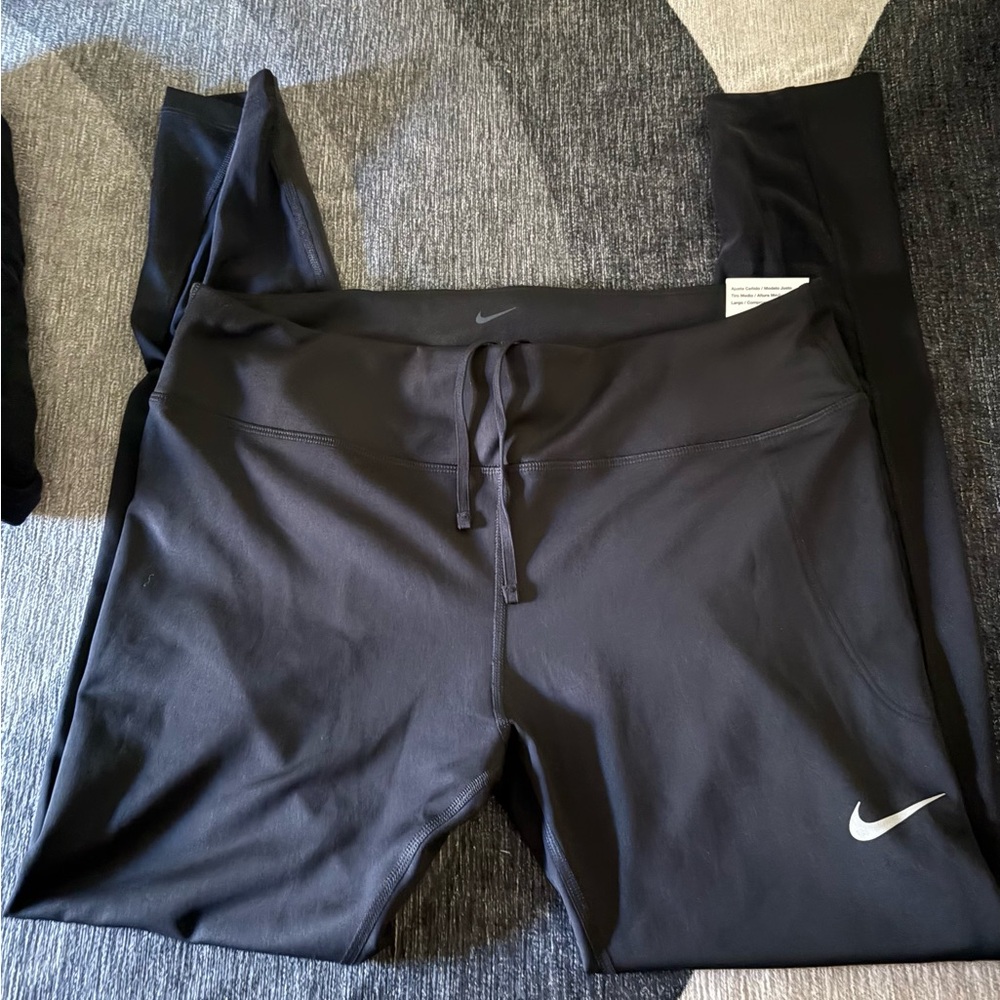 Nike Black Dri-FIT High-Waist Training Leggings XL
